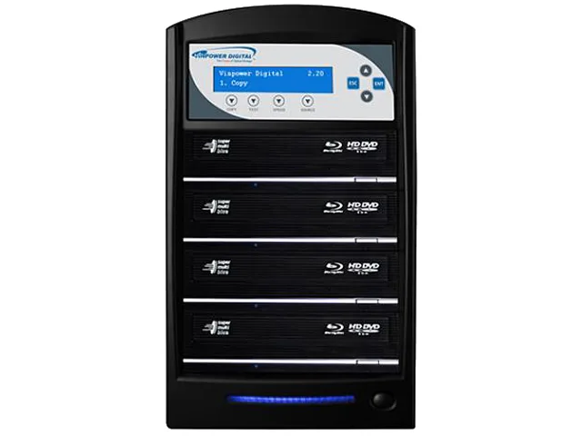 VinPower VinPower SharkBluCP-S4T-BK 1-to-4 Blu-ray DVD CD Duplicator — product photo