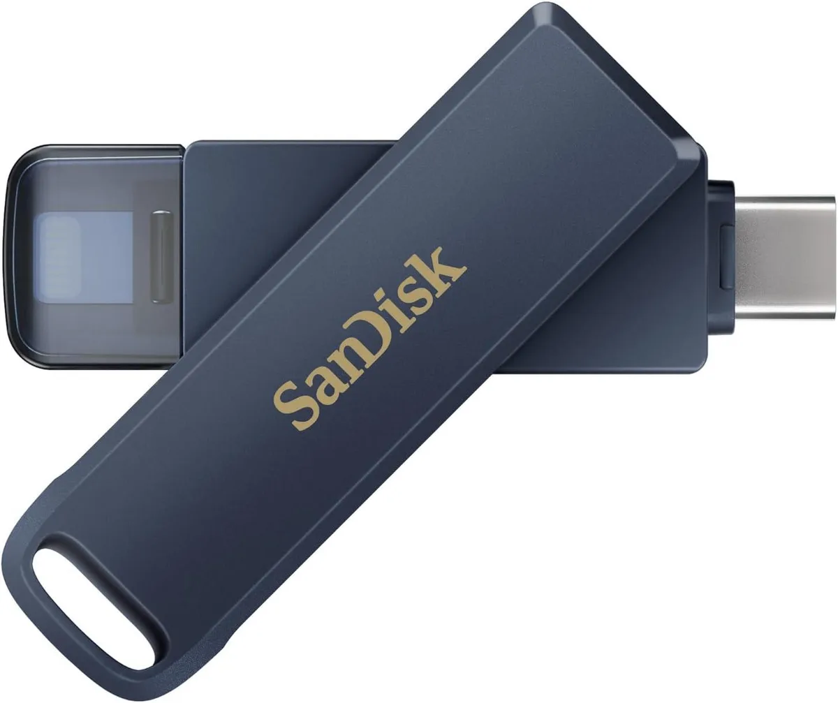 SanDisk SanDisk USB Phone Drive for iPhone (SDIXD0N) 128GB USB flash drive — product photo
