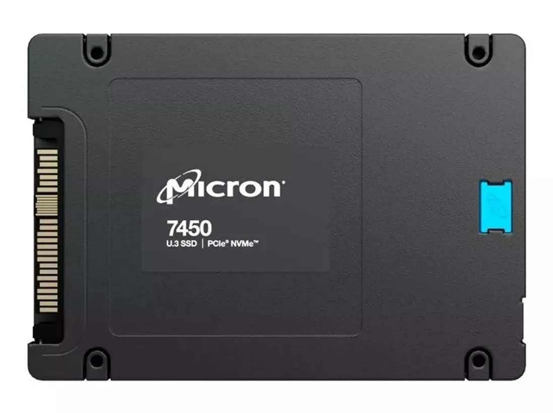 Micron Technology, Inc. Micron Technology, Inc. MTFDKCB3T2TFS-1BC1ZABYYBV 7450 MAX 3.2TB NVMe enterprise SSD — product photo