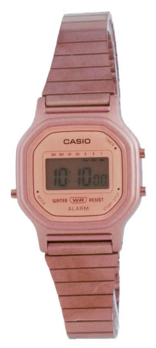 CASIO CASIO LA-11WR-5A Rose Gold Tone Resin Digital Watch — product photo