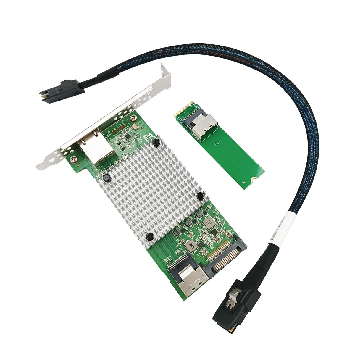 eshinreal eshinreal 10G RJ45 network card M.2 NVMe 82599 — product photo