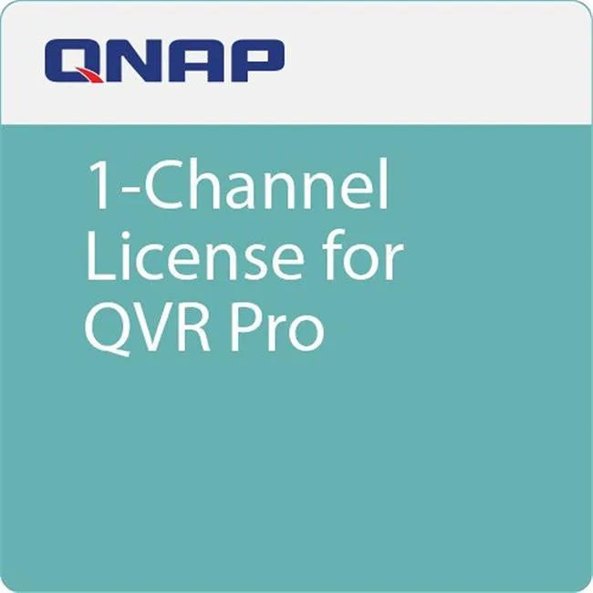 Qnap Qnap LIC-SW-QVRPRO-1CH 1-Channel QVR Pro License — product photo