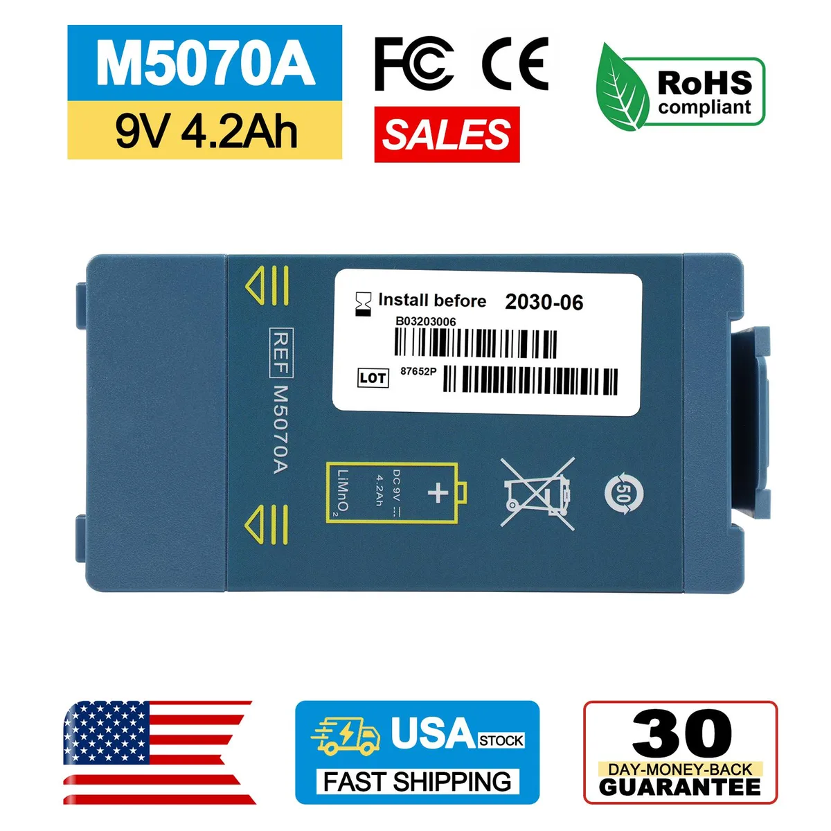 KingSener KingSener M5070A 4.2Ah 9V lithium-ion laptop battery — product photo