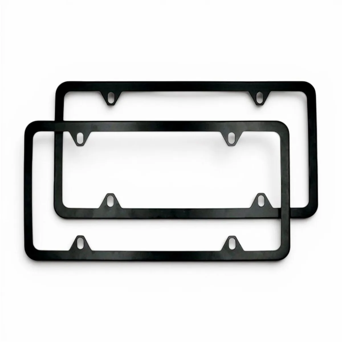 The Perfect Part The Perfect Part License Plate Frame 2x Black 12.4" x 6.4 — product photo