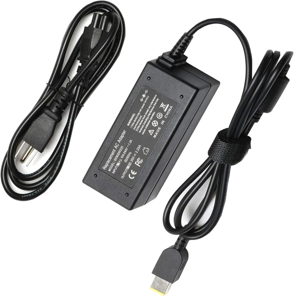 myVolts myVolts 45W 20V 2.25A USB Tip AC Adapter for Lenovo ThinkPad Helix 11.6 — product photo