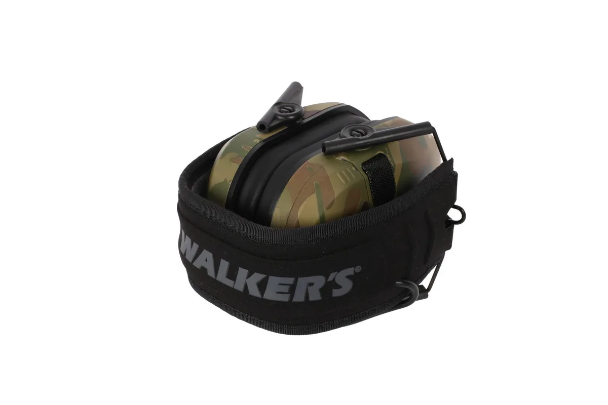 Walkers Walkers Razor Slim Shooter Folding Electronic Ear Muff Multicam Camo 23 dB NRR — product photo