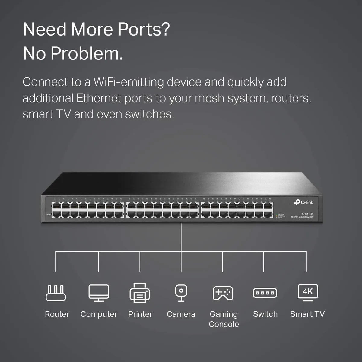 TP-Link TP-Link TL-SG1048 48-port Gigabit network switch — product photo