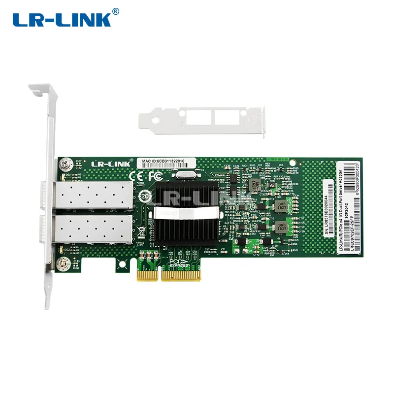 LR-LINK LR-LINK LREC9702EF-2SFP dual-port SFP Gigabit network card — product photo