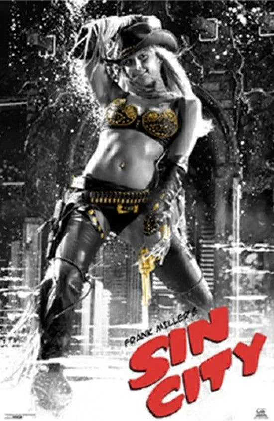 Sin City Nancy Hat poster print 24 by 36 inches on heavy stock paper
