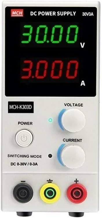 myVolts myVolts MCH-K303D Adjustable DC Power Supply 0-30V 3A 101-200W — product photo