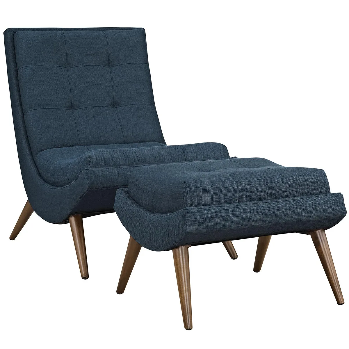 Modway Furniture Modway Furniture Ramp Upholstered Fabric Lounge Chair Set Azure — product photo