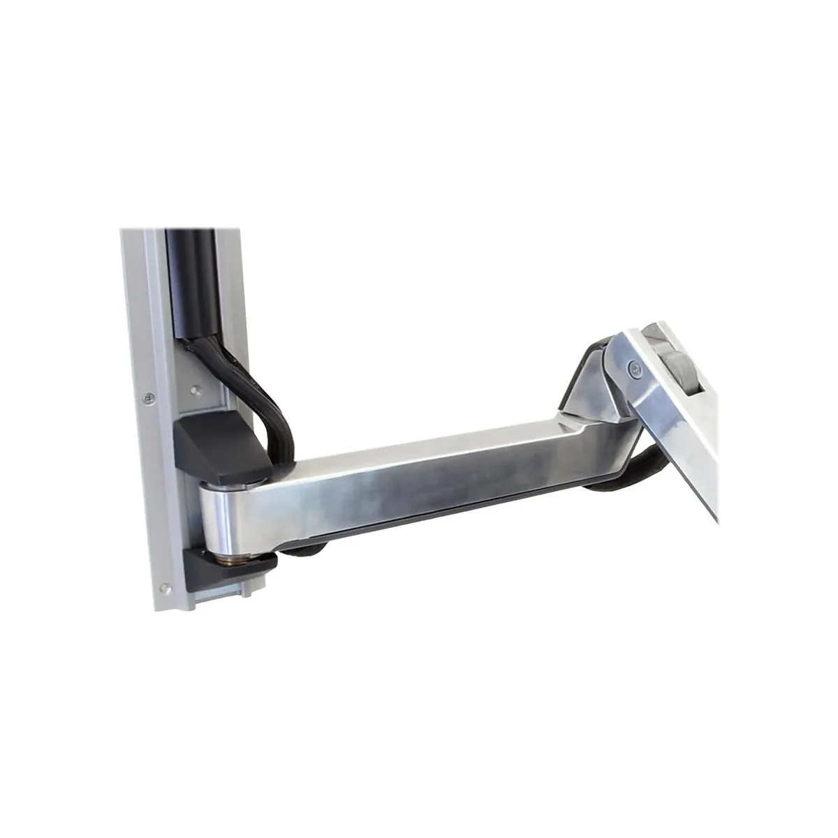 Ergotron SV Sit-Stand Combo Extender Arm brushed aluminium 17 inch reach