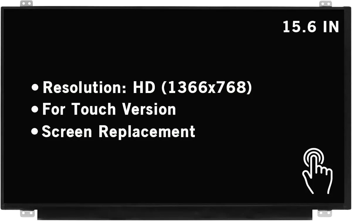 NUOLAISUN NUOLAISUN 15.6" Touch Screen for Dell Inspiron 3593 WXGA 1366x768 40Pin — product photo