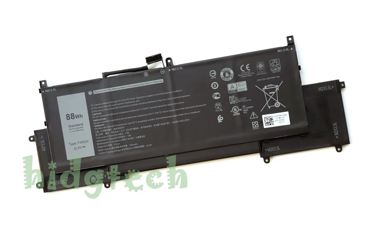Beisite Beisite TVKGH 88Wh 11.4V laptop battery for Latitude 9510 2-in-1 31CP4/63/83-2 — product photo