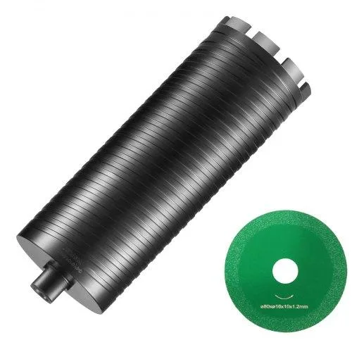 VEVOR VEVOR Core Drill Bit 4 in 9.5 in Depth 5/8"-11 Laser Welded — product photo