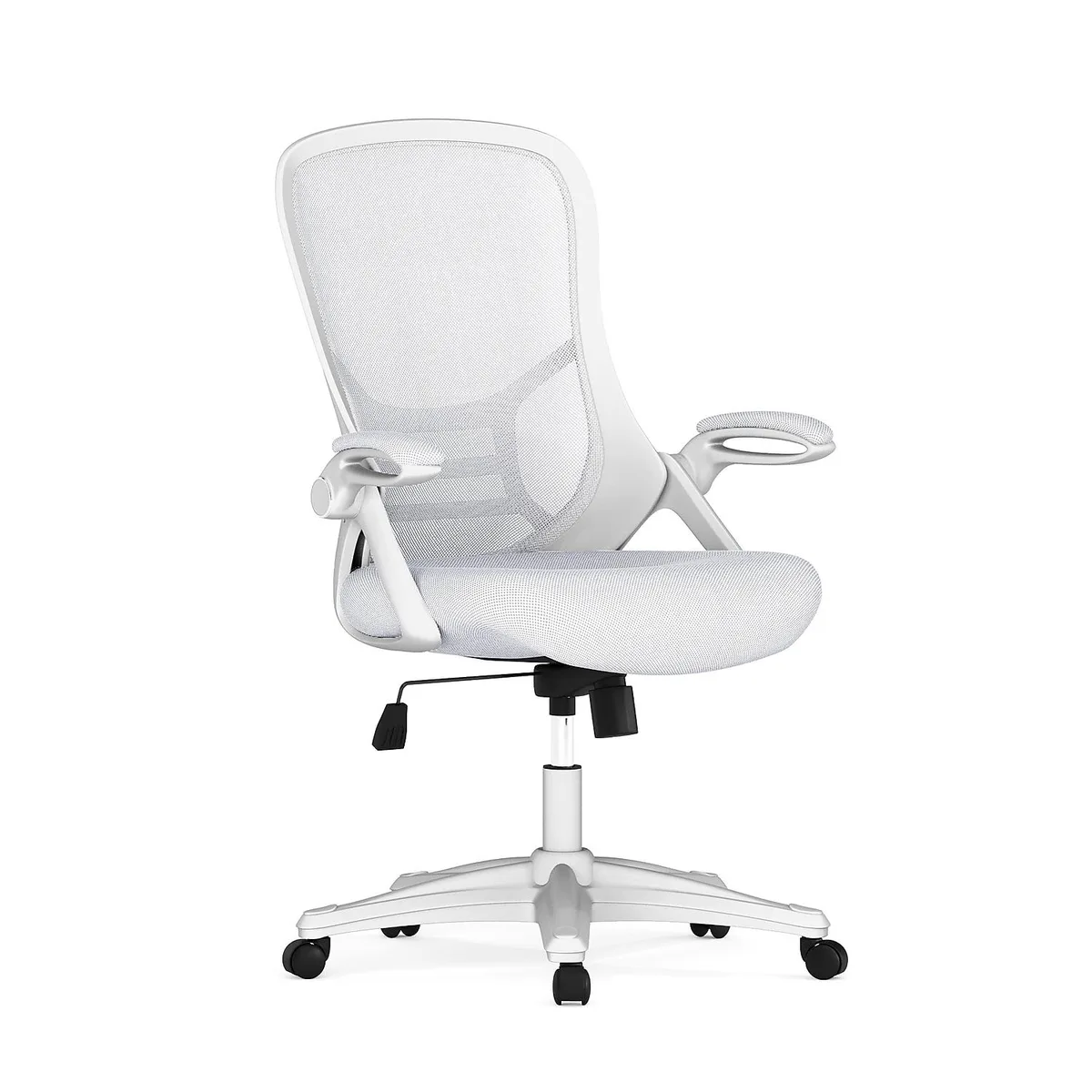 Flash Furniture Flash Furniture Porter Ergonomic Mesh Swivel High Back Office Chair White office furniture — product photo