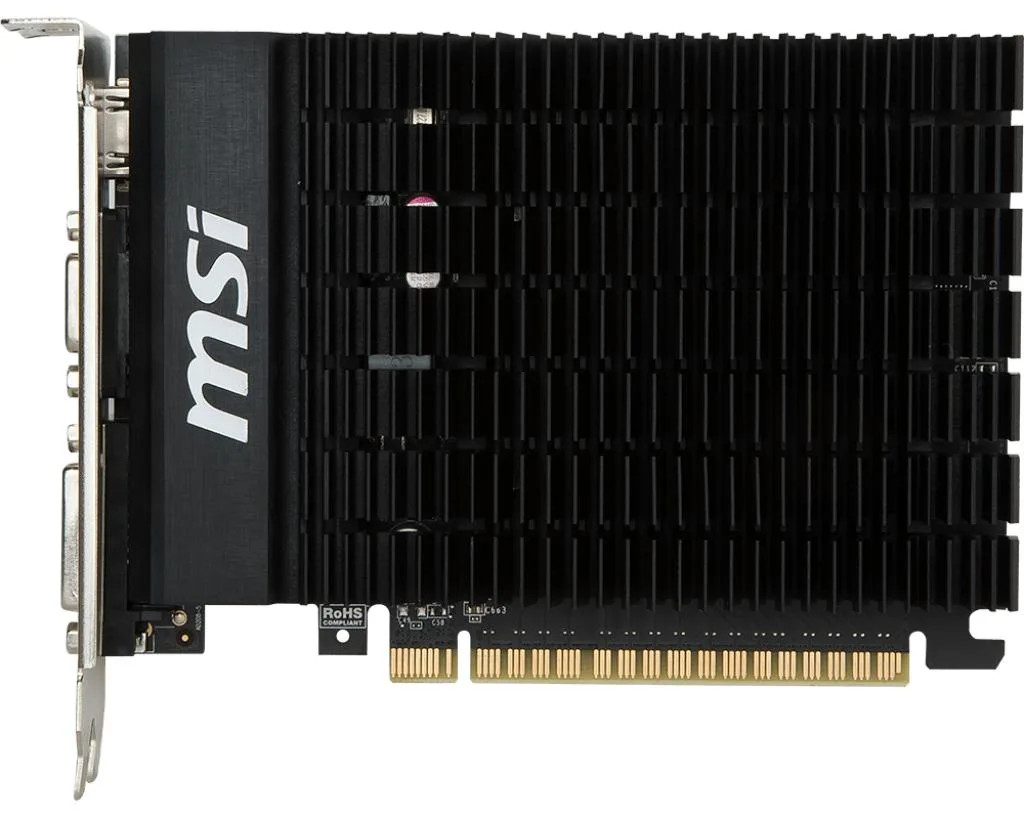 MSI MSI GT 710 1G D3 LP GDDR3 graphics card — product photo