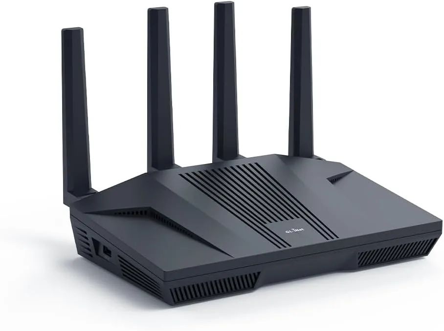 GL.iNet GL.iNet GL-MT6000 wireless router Wi-Fi 6 dual 2.5G ports — product photo