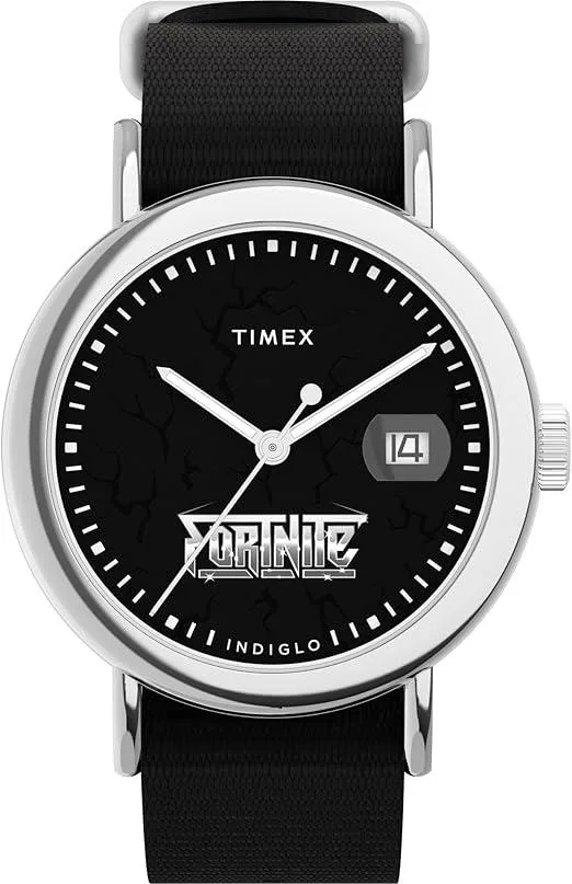 TIMEX TIMEX X Fortnite Weekender Quartz Black Dial Watch — product photo