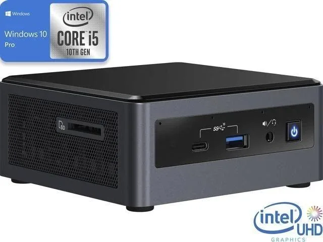 Intel Intel i5-10210U Barebone Mini PC 8GB RAM 512GB SSD — product photo