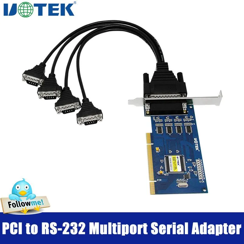 UOTEK UOTEK UT-754 PCI 4-port RS-232 serial card — product photo