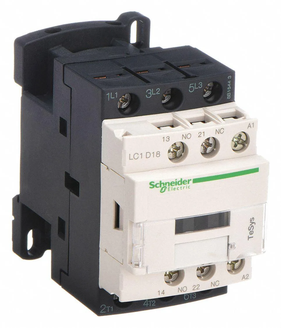 Schneider Electric Schneider Electric LC1D18LE7 IEC Magnetic Contactor 208V AC 3P 18A — product photo