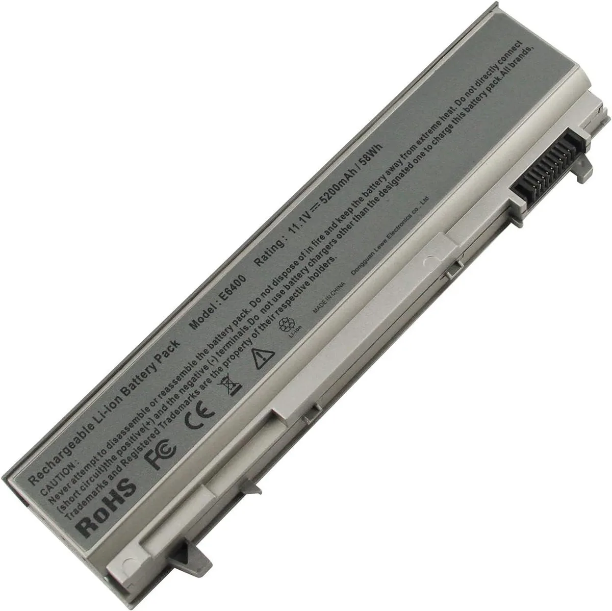 FOCUSTEC FOCUSTEC 5200mAh 11.1V 6-cell laptop battery silver — product photo