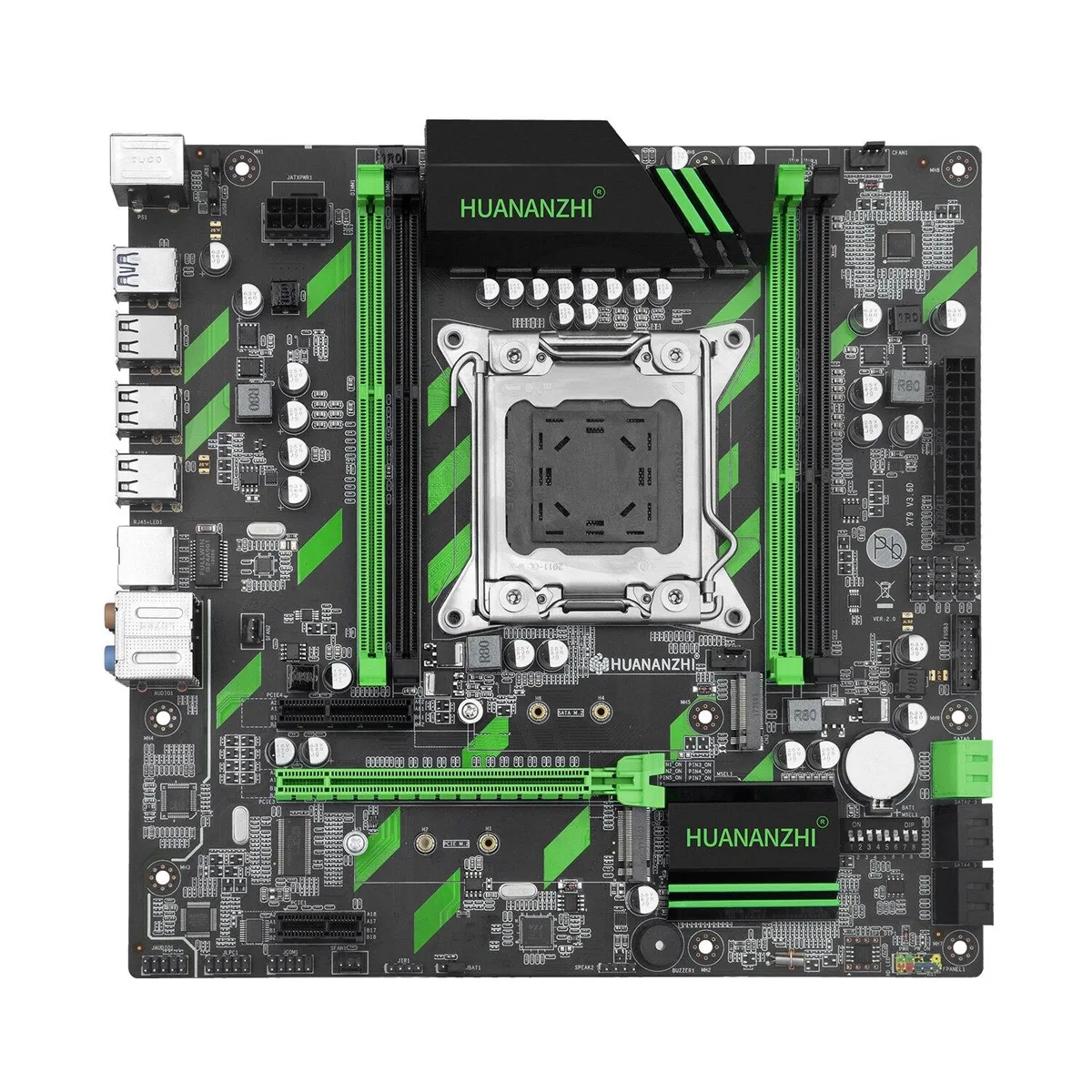 WMtec WMtec X79 ZD3 LGA2011 M-ATX server motherboard — product photo