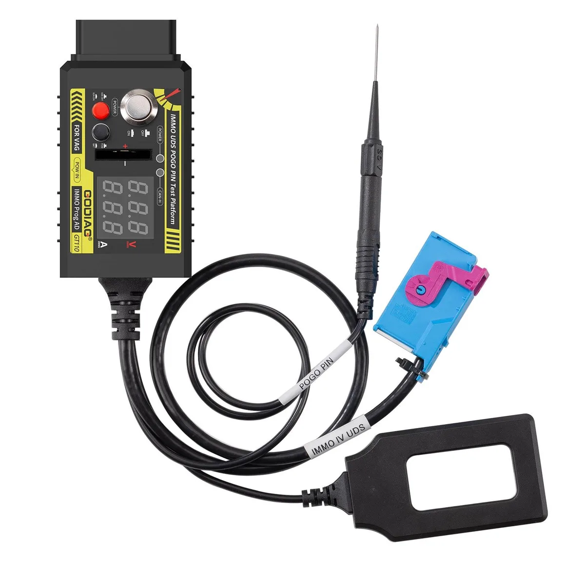 GODIAG GODIAG GT110 VW Skoda Seat CAN-Bus UDS 4th Gen IMMO Test Platform Cable POGO PIN — product photo