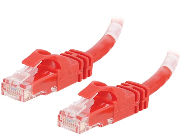 Cables To Go Cables To Go 03998 network ethernet cable Cat6 snagless patch red 2 feet .60 meters — product photo