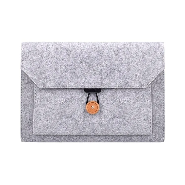 allentian allentian ND06 Felt Laptop Inner Bag 12.5" Grey — product photo