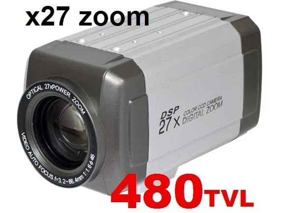 Bluecctv Bluecctv PT-7M48 CCTV Camera 27x Optical Zoom 480TVL ICR RS-485 — product photo