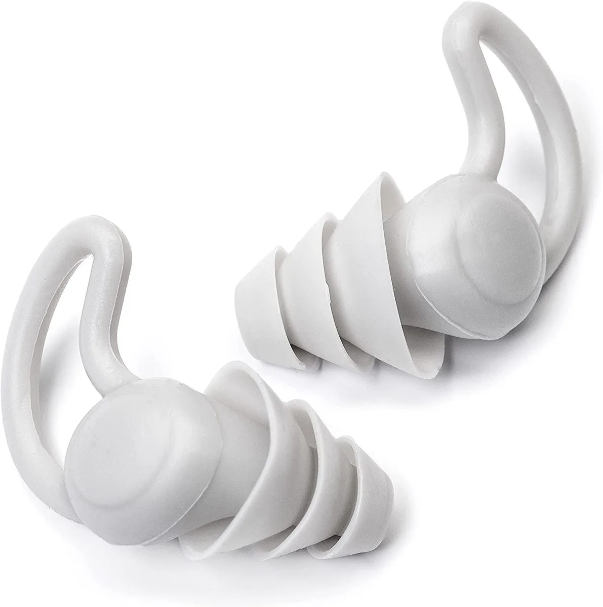 Quality Plugs by Rips Quality Plugs by Rips 10 Pair Silicone Ear Plugs Shark Fin 28dB NRR — product photo
