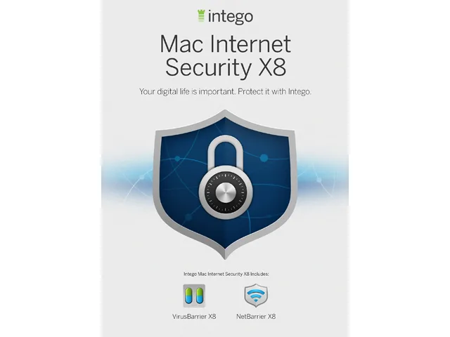 Intego Intego BN-IS-X8-1-1-X Mac Internet Security X8 1 Year mac software — product photo