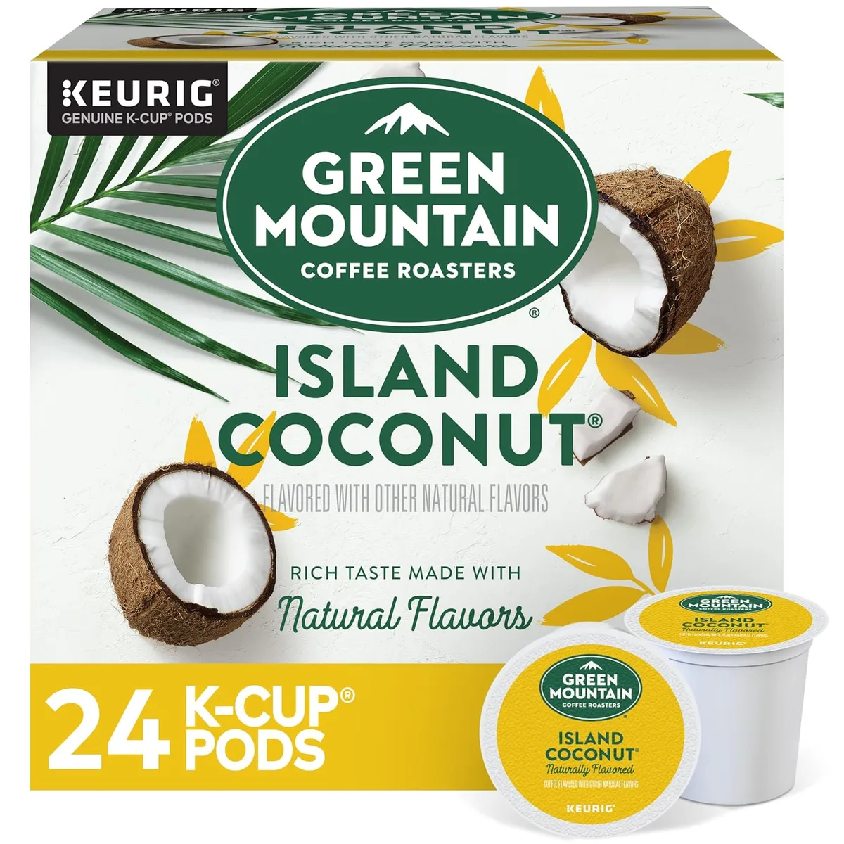 Keurig Keurig T6720 Island Coconut Light Roast Coffee Pods 24 Count — product photo