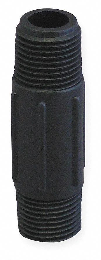 Banjo Banjo NIP150-4 1-1/2" MNPT x 4" TBE Polypropylene Pipe Nipple Sch 80 — product photo