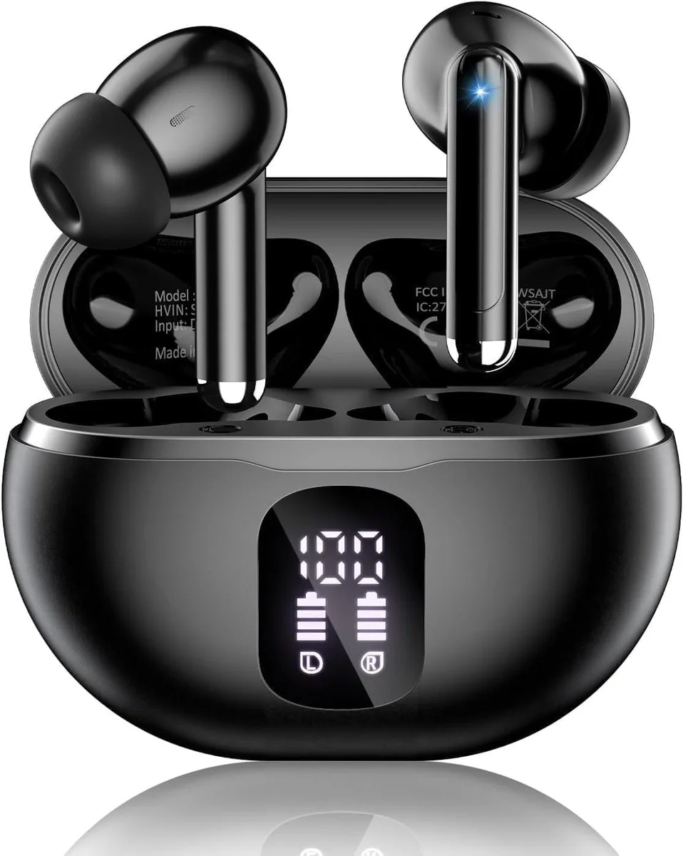 MAONO MAONO Wireless Earbuds Bluetooth 5.4 50H Black — product photo