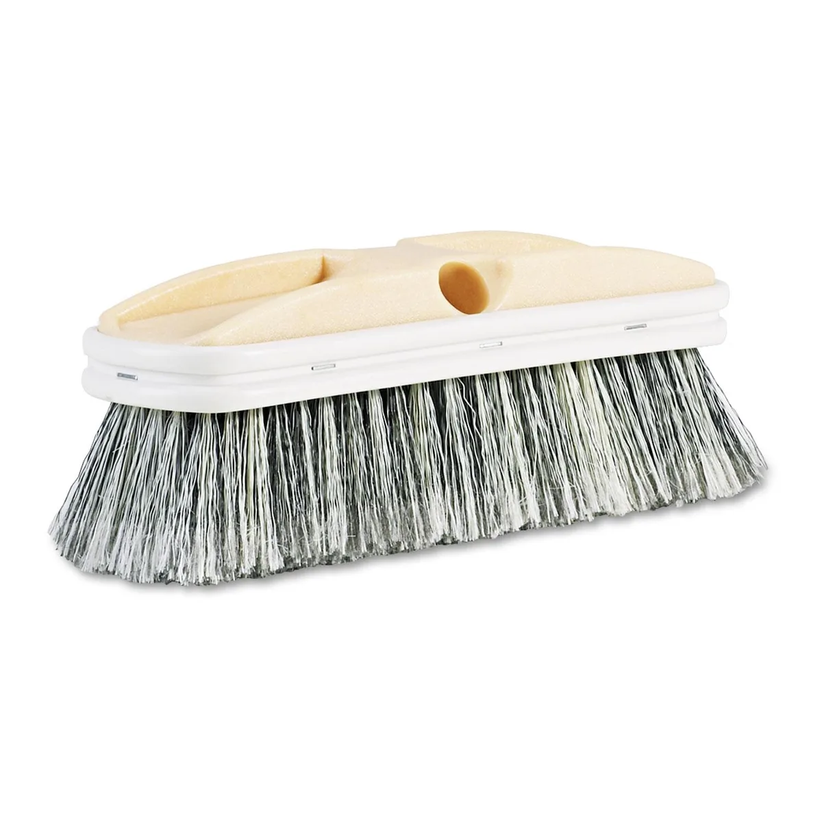 Boardwalk Boardwalk BWK8410 Polystyrene Vehicle Brush with Vinyl Bumper 10" 2.5" Bristles — product photo
