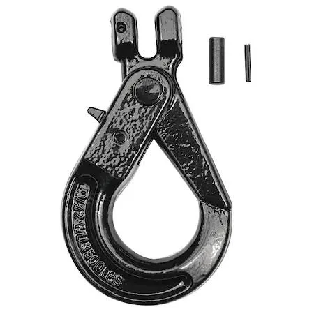 Dayton Grade 80 steel slip hook with clevis attachment