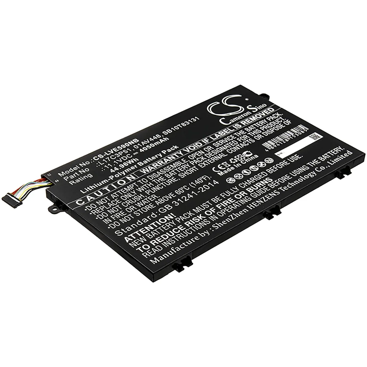 Cameron &amp; Co Cameron &amp; Co DS-CS-LVE590NB laptop battery 4.05 Ah — product photo