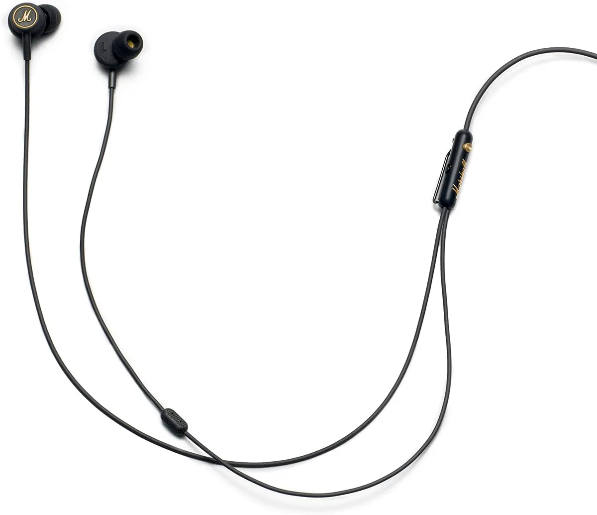 Marshall Marshall Mode EQ In-Ear Headphones Black Brass 04090940 — product photo