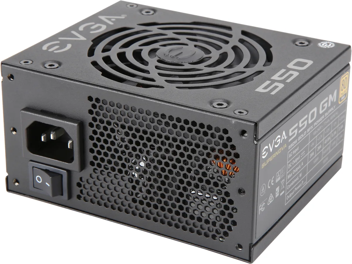 EVGA EVGA SuperNOVA 550 GM SFX Power Supply 123-GM-0550-Y1 — product photo