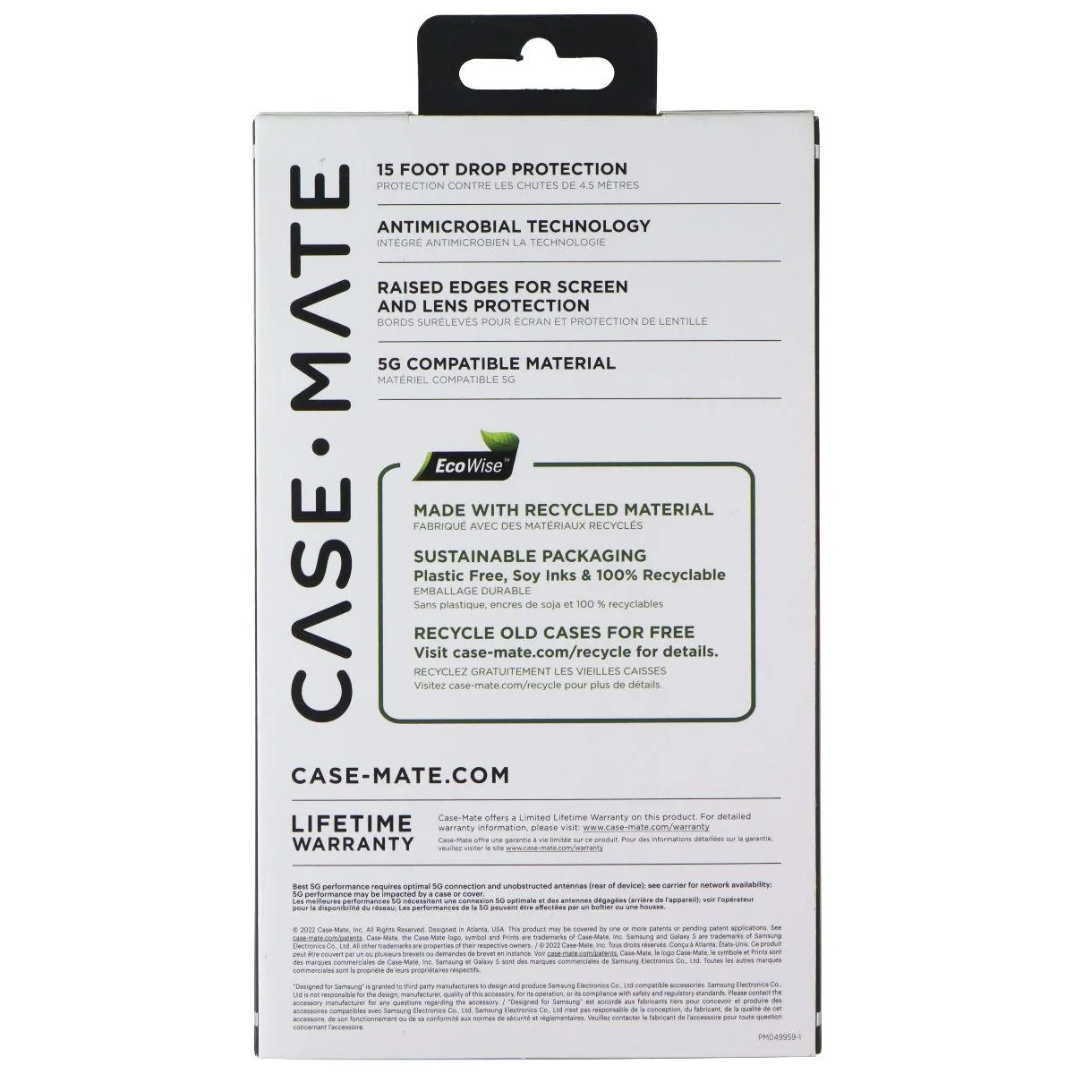 Case-Mate Case-Mate Tough Clear Plus Case for Samsung Galaxy Z Flip4 Bespoke Edition - Clear — product photo