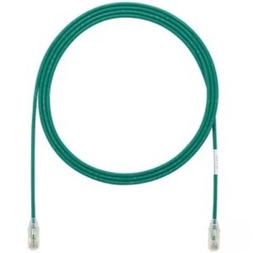 Panduit Panduit UTP28SP7GR network ethernet cable Cat 6 7 ft Green 28 AWG — product photo