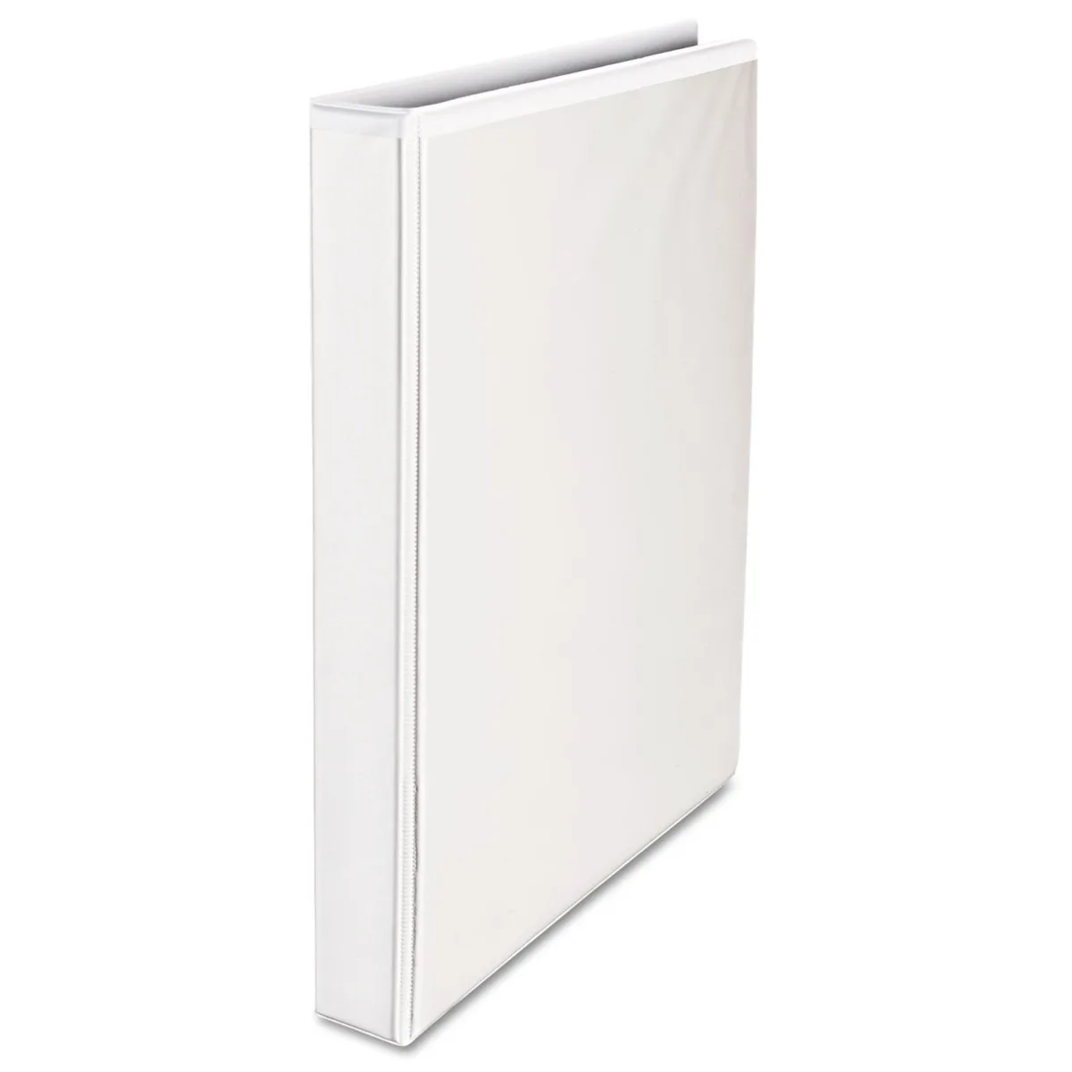 UNIVERSAL OFFICE PRODUCTS UNIVERSAL OFFICE PRODUCTS Push-Open Deluxe Plus D-Ring View Binder 1" 220 Sheets White 30712 — product photo
