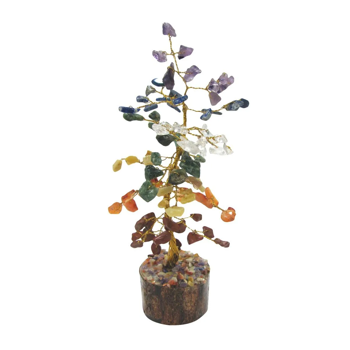 TreasureGurus, LLC TreasureGurus, LLC 7-Chakra Gemstone Tree Pendant 10 50CL — product photo