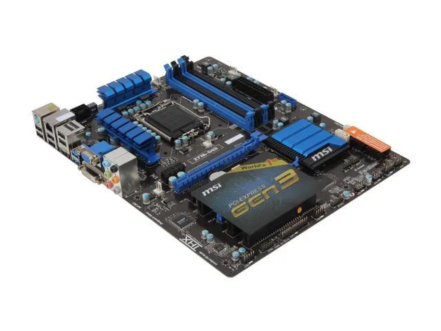 MSI MSI Z77A-G43 Intel motherboard LGA 1155 — product photo