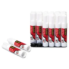 3M 3M 600818 Glue Sticks White 0.28 oz 18/Pack — product photo