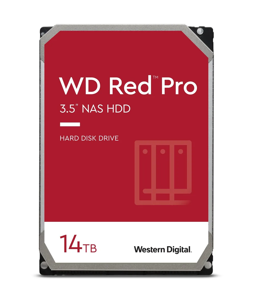 Western Digital Western Digital WD Red Pro 14TB 3.5" SATA 7200 RPM 512MB Cache HDD — product photo