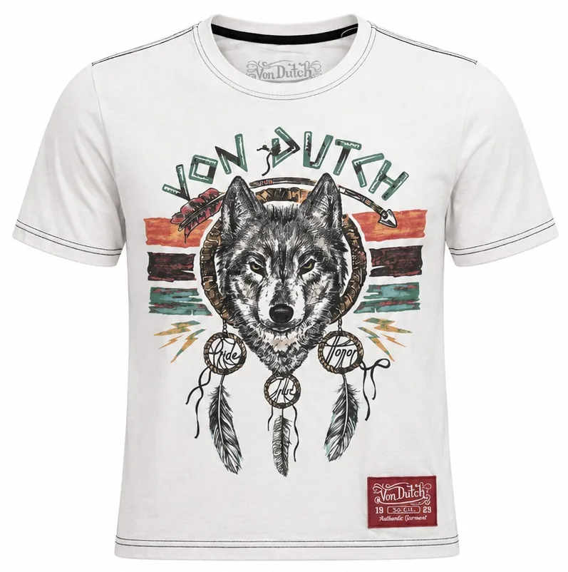 Von Dutch Von Dutch VD-LLCSSK Dream Catcher Multi-Color XXX-Large men's casual shirt — product photo